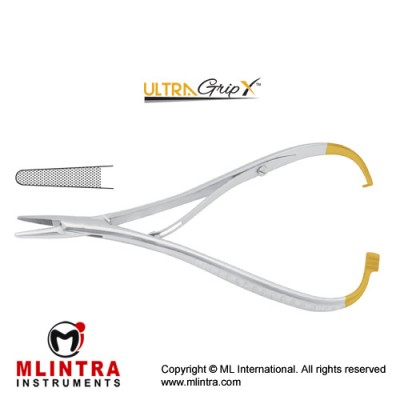 UltraGripX™ TC Mathieu Needle Holder Stainless Steel, 20 cm - 8" UltraGripX™ TC Mathieu Needle Holder Stainless Steel, 20 cm - 8"